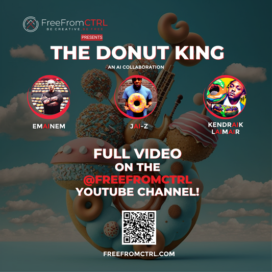 "The Donut King" - An AI Hip-Hop Collaboration Between Eminem + Jay-Z + Kendrick Lamar