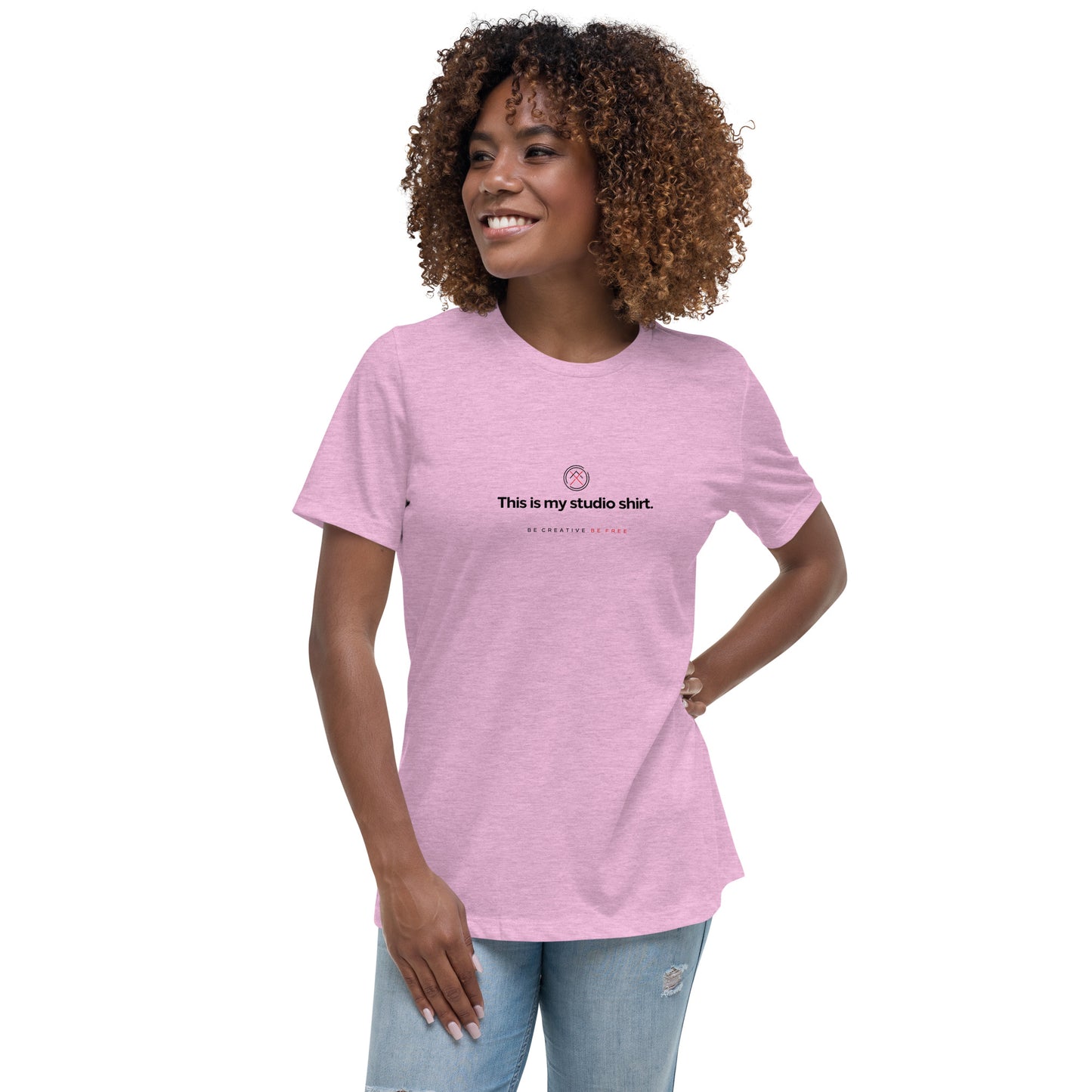 This Is My Studio Shirt - Women's Relaxed T-Shirt - Alt Colors