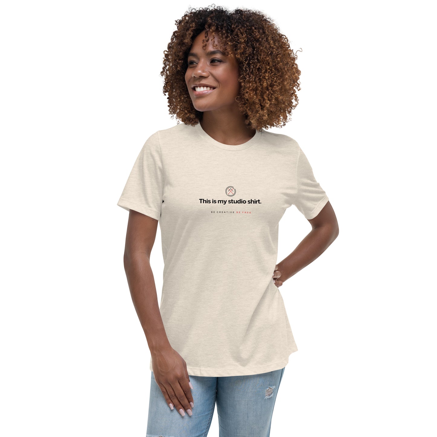 This Is My Studio Shirt - Women's Relaxed T-Shirt - Alt Colors