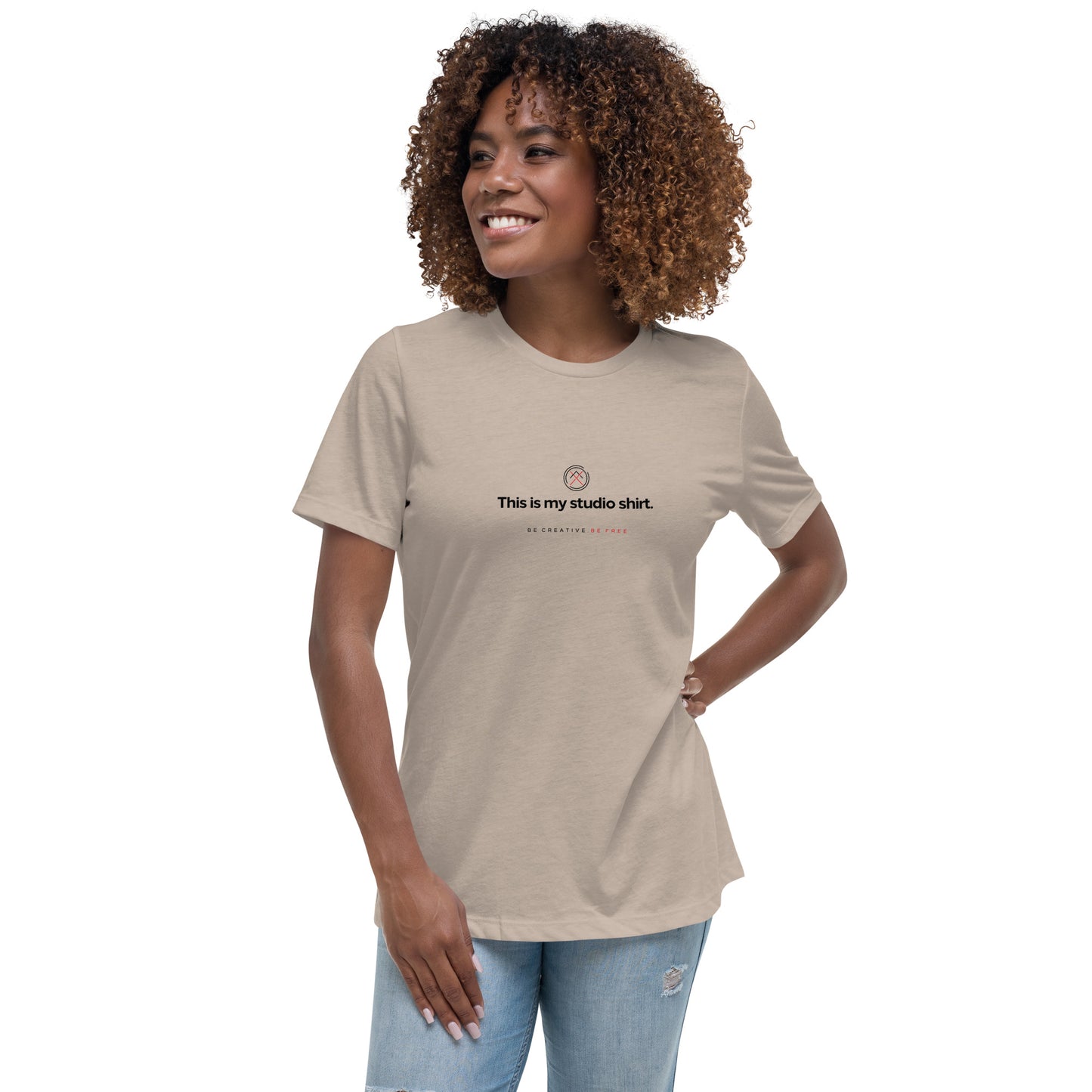 This Is My Studio Shirt - Women's Relaxed T-Shirt - Alt Colors