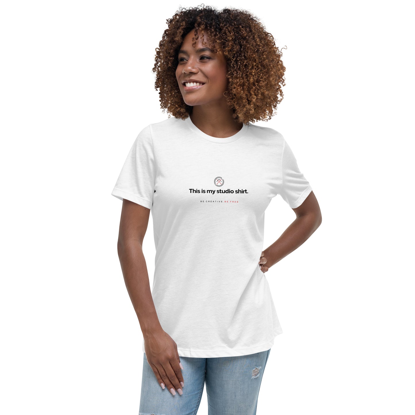 This Is My Studio Shirt - Women's Relaxed T-Shirt - Alt Colors