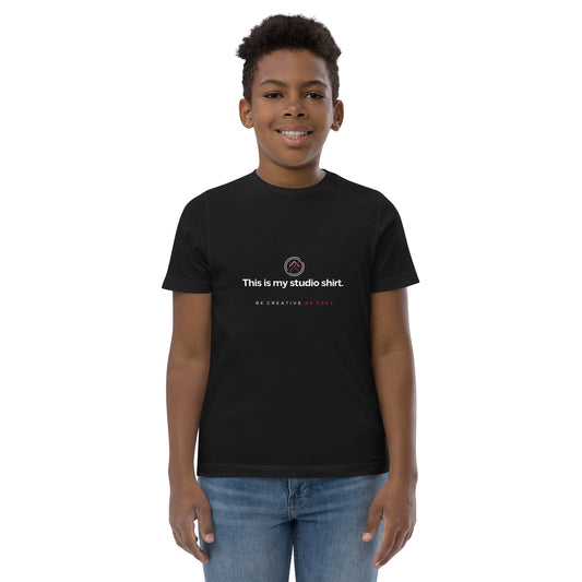 This Is My Studio Shirt - Youth jersey t-shirt